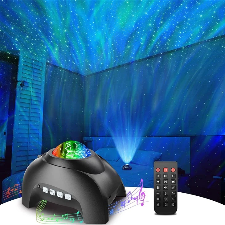 LED Galaxy Light Aurora Star projektorius