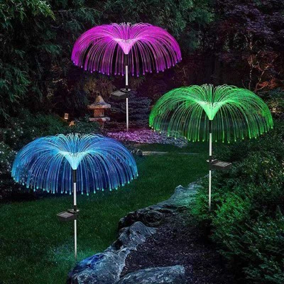 Saulės medūzų sodo šviestuvai